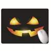 Alfombrilla de Ratón de Halloween Murciélago Calabaza Juego Teclado Divertido Pad Regalo Práctico