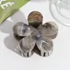 Pinza para el cabello con diseño floral degradado de estilo europeo y americano, Pasador dulce estilo vacacional para el día a día, Accesorio para el cabello tipo pinza de tiburón para mujer al por mayor