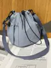 Mini Bolsa de Lona de Verão para Mulheres 2025 Nova Marca Tendência Bolsa para Celular Casual Esportes Viagem Crossbody Pequena Bolsa de Balde