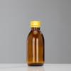 Frascos Marrons para Líquido Oral, Frascos Marrons de Vidro para Enzimas, Tampas de Alumínio à Prova de Luz no Atacado, Várias Especificações, Frascos para Xarope, Frascos para Medicamentos em Estoque