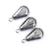 Colgante de Plomo con Anilla, Colgante Plano de Plomo con Forma de Corazón de Pollo, Gota de Agua Antivuelco con Anilla, Bola de Plomo, Colgante de Anzuelo para Hilo de Pesca, Colgante de Plomo con Forma de Corazón de Pollo@