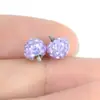 Diente externo de acero inoxidable de 3-5 mm, clavo para enterrar bola de lodo, clavo para labio, accesorios de bola de lodo, accesorios para perforaciones 0.9-1.2 mm