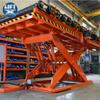 Plataforma elevadora de rodillos de 5 toneladas con tijera de rodillos, elevador hidráulico eléctrico pequeño para paletas móviles de 3 toneladas