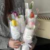 Dia das Mães Papel de Embrulho de Flores Papel de Arte de Flores Retrô Pacote de Flores Simples DIY Saco Ensacamento de Flores Atacado