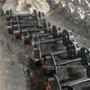 Par de Rodas de Mina do Fabricante para Caminhão Basculante de Túnel de Mina de Carvão de Metrô Roda de Mina Sólida Vazada de 250mm
