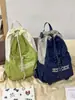 Mochila Leve Estilo Caminhada ao Ar Livre Feminina com Cordão Cordão Bolsa de Badminton de Aparência Sofisticada Mochila para Computador de Tamanho Médio Mochila Escolar