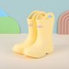 Nuevos Zapatos Ligeros Antideslizantes para Niños 2025 para Niños y Niñas, Estilo Guardería con Asas, Diseño de Caña Media para Niños Pequeños