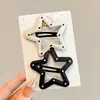 Pinza para el Cabello de Estrella para Niña Pequeña Pinza Lateral para Flequillo Nueva Colección Primavera y Verano Pinza Bb de Colores Adorno para el Cabello Lindo para Niños