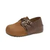 Zapatos Birkenstock de dos vías para aumentar la altura para mujer, nuevos de otoño 2026, mocasines Birkenstock versátiles sin cordones con suela gruesa