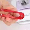 Tesoura pequena de bordado em U, tesoura doméstica para cortar pontas de linha, mini tesoura de alfaiate para costura de roupas, tesoura para ponto cruz, tesoura pequena