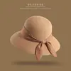 Chapéu de Palha Francês Estilo Old Money para Mulheres, Chapéu Bucket de Palha com Topo Plano para o Verão, Chapéu de Sol Fashionável para Proteção Solar em Férias na Praia