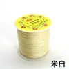 Fio de Jade Não. 72 Fio de Nylon Criptografado 100m Fios Aproximadamente Fio para Joias Rolo Pequeno Cordão para Pulseira Acessórios de Tecelagem DIY Grande Quantidade Excelente Preço