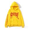 Suéter nuevo transfronterizo para hombre Venganza rapero XXXTentacion sudadera con capucha suéter hip hop