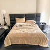 Comércio Exterior Novo Tafetá Cor Sólida Jacquard Manta Multifuncional Jacquard Borboleta Manta Fabricante