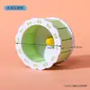 Casa Villa Ninho de Hamster Hamster Urso Dourado Ponte Suspensa Balanço Quarto de Dormir Plataforma de Placa Ecológica Brinquedos Educativos para Gerbil