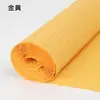 Papel crepom material feito à mão rosa de papel origami embalagem de buquê espessa ferramentas de fabricação diy papel plissado colorido