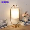 Lámpara de mesa nórdica para dormitorio, mesita de noche, sencilla, personalizada, creativa, nueva, china, retro, de tela cálida, de madera maciza, con atenuación, luz de noche