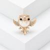 Nuevo broche de búho de perla de estilo coreano, exquisito y bonito, para mujer, con broche de animal que combina con todo, accesorios de ropa al por mayor