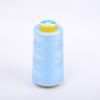 Hilo de Coser Liuqing Colorido Número 402 3000 Yardas Azul Hilo de Coser Colorido de Alta Velocidad Fábrica de Ropa Overlock 402 Rollo Grande