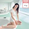 Al por mayor Nuevo Traje de Baño de Tres Piezas Dividido Estilo Coreano Ins para Mujer, Efecto Adelgazante, Cubre Senos Grandes y Pequeños, Push-Up, Cubre Vientre