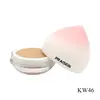 15g Nova Caixa de BB Cream com Almofada de Ar em Formato de Pêssego Caixa Redonda de Plástico para Base Líquida Fabricante Caixa Vazia com Logo Impresso