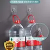 Gancho Sem Marcação de Tamanho Grande do Fabricante, Forte Capacidade de Carga, Gancho Adesivo Sem Furos, Gancho Adesivo Grande Atrás da Porta do Quarto, Cabide de Parede para Banheiro