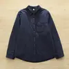 Estilo Casual, Textura de Alta Calidad, Camisa Ligera Acolchada, Chaqueta Camisa Versátil Ajustada, Manga Larga Casual de Algodón Puro para Mujer