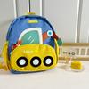 Bolsa para Niños Anti-Pérdida Vehículo de Ingeniería de Dibujos Animados Niño Bolsa Escolar de Jardín de Niños Entrada a Primaria y Secundaria Mochila Pequeña Ligera para Niña
