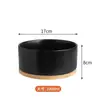 Tigela para gato com aquecimento de temperatura constante, tigela de cerâmica para animais de estimação, tigela para cachorro, tigela de comida para gato de inverno, dispensador de água, tigela de água para cachorro, suprimentos para animais de estimação