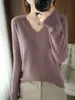 Suéteres de Punto Nuevos para Otoño e Invierno 2025 para Mujer Transfronterizos Sueltos Talla Grande Tops Jersey Suéteres de Punto Suéteres para Fondo