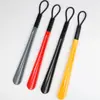 Calzador de Cuerda de Cuero Personalizado para Personas Mayores y Mujeres Embarazadas Sin Agacharse, Calzador, Levantador de Zapatos para Colgar, Calzador de Plástico