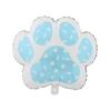 Transfronterizo Nuevo Dibujo Animado Perro Mascota Globo de Película de Aluminio Huella de Pata de Perro Hueso Bebé Decoración de Globo para Fiesta de Cumpleaños