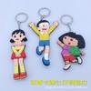 Llavero de silicona de doble cara con diseño de Dora Nobita Jingxiang, muñeco de dibujos animados, colgante pequeño