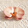 Flor Artificial Eva Impresa 3D Cabeza de Orquídea Mariposa Pequeña Exquisita Recuerdo de Boda Decoración de Caja de Dulces Material para Accesorios del Cabello