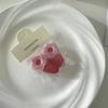 Bonita horquilla de flores para el pelo, pinza para el flequillo lateral de color caramelo, pinza para el pelo roto, pinza de pico de pato, accesorios para el cabello para mujer