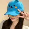 Boné de Baseball Protetor Solar com Asas de Anjo Little Ke para Mulheres, Novo Chapéu de Sol Amarelo Fofo Versátil para Primavera/Verão para Estudantes