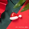 2026 Nuevo Muñeco de Nieve Ángel Resina Accesorios Navideños Colgante de Collar Navidad DIY Set de Suministro Transfronterizo