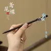 Grampo de Cabelo Estilo Chinês Novo para Meninas, Grampo de Cabelo Tradicional Hanfu com Borla, Acessório de Cabelo de Alta Qualidade para Penteados Presos, Adorno de Cabeça Xiuhe, Ornamentos Tradicionais Chineses