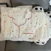 Pijamas de manga larga de primavera y otoño para mujer, de algodón con nubes y tela arrugada, estilo princesa dulce, estilo japonés, ropa fresca para el hogar.