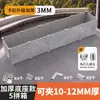 Abrazaderas fijas de placa acrílica engrosada, abrazaderas para azulejos de vidrio, fregaderos para verduras, macetas, jardineras, soportes de accesorios de aleación de aluminio