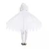 Disfraz Infantil de Halloween 2024 Vampiro Fantasma Blanco Capa Negra y Blanca Demonio Muerte