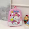 Nuevas Mochilas Kuromi para Hombres y Mujeres en Jardín de Infancia, Clase Media, Ligeras para Preescolar, Mochilas Infantiles Lindas de Dibujos Animados que Reducen la Carga