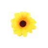 Cabeza de Girasol de Simulación Cabeza de Girasol Escena de Boda Decoración de Ventana Arreglo Floral Hecho a Mano Accesorios de Flores Artificiales