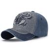 Nueva gorra de béisbol con bordado de parcheo lavado con flash, cabeza de vaca, para hombre y mujer, viejo descolorido, visera, gorra de pico de pato en stock