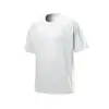 Serie Izx Marca Trendy Serie Etiqueta Azul Serie Deportes Urbanos Camiseta de Manga Corta para Exteriores que Absorbe la Humedad y Seca Rápidamente Capa Base
