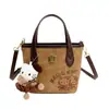 Bolsa Pequena Retrô para Mulheres no Outono e Inverno, Versátil Nova Moda 2025, Bolsa Transversal Simples Casual, Bolsa Quadrada Pequena Satchel Popular