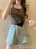 Top de tubo de tirantes degradado tie-dye de alta gama para ropa exterior de verano para mujer con almohadillas para el busto y hermoso sostén de espalda, chaleco todo en uno