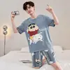 Pijama de Verano 2026 para Hombre, Deportivo Juvenil de Manga Corta Holgado Casual para Casa Talla Grande para Hombre que se Puede Usar Afuera