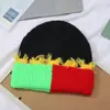 Gorro de Punto Desgastado de Moda Cálido Dopamina para Otoño e Invierno, Gorro Desgastado Unisex, Elegante Gorro para Exteriores, Versátil a la Moda