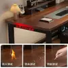 Mesa de computador, mesa de estudo para casa, escrivaninha simples, mesa retangular para escritório no quarto, mesa de jogos para duas pessoas